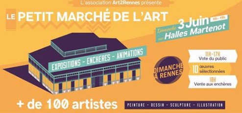Petit marché de l'art Rennes