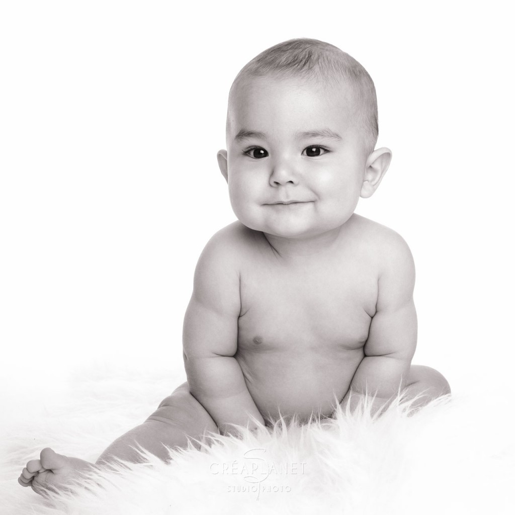 Shooting bébé en studio