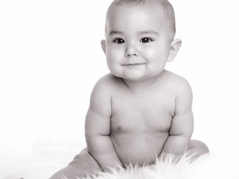Shooting bébé en studio